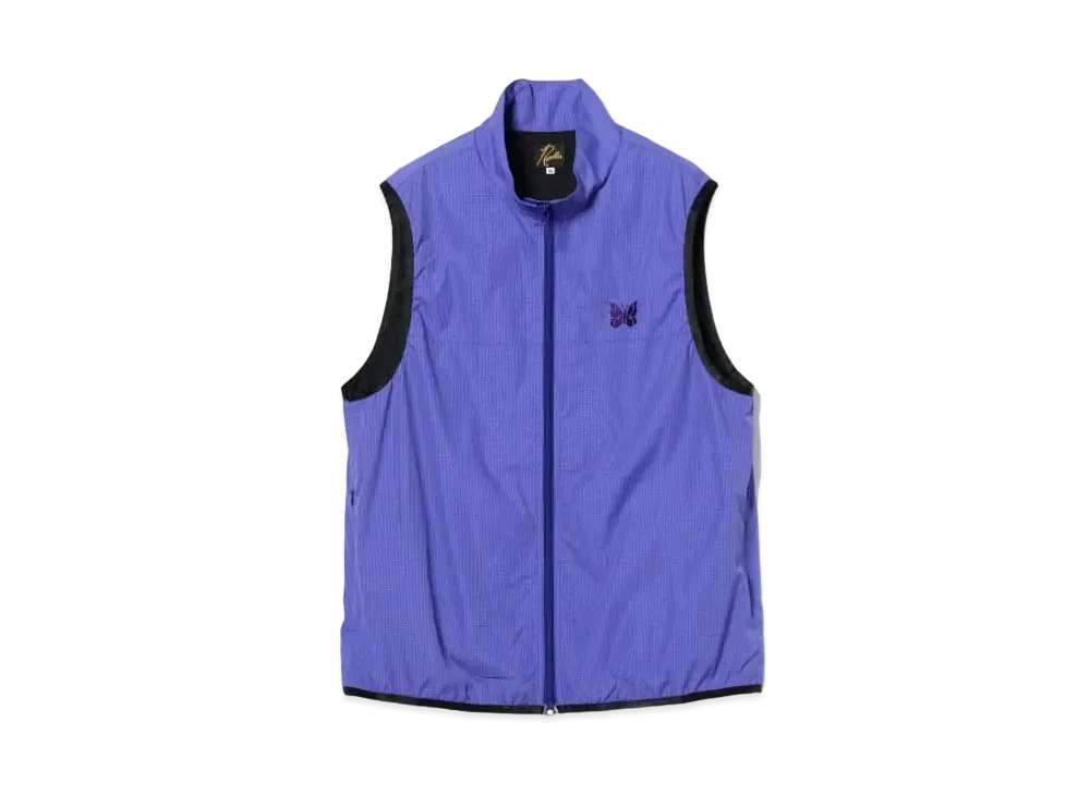 BEAMS x NEEDLES Nylon Ripstop Vest "Blue"