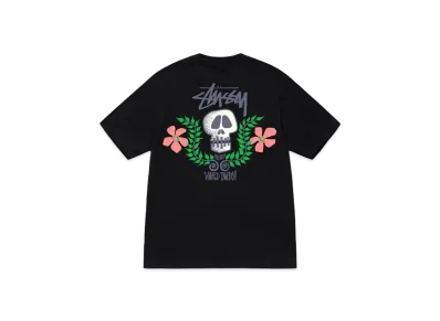 Stussy Skull Crest Tee "Black"