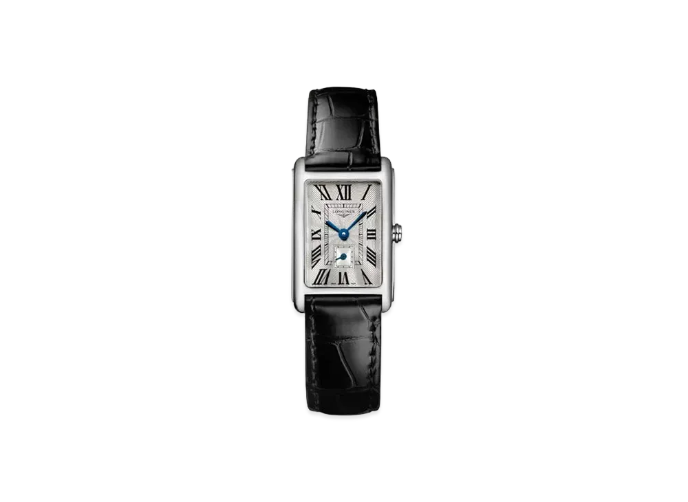 Longines Dolcevita 20.80 x 32.00 mm "Silver Franke/Stainless Steel/Black" L5.255.4.71.0