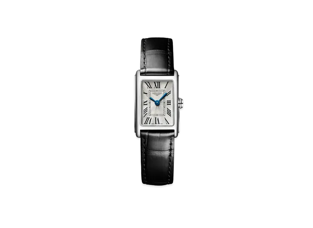 Longines Dolcevita 17.70 x 27.00 mm "Silver Franke/Stainless Steel/Black" L5.258.4.71.0