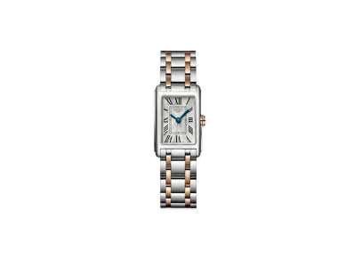 Longines Dolcevita 17.70 x 27.00 mm "Silver Franke/Stainless Steel/Pink Gold Crown" L5.258.5.71.7