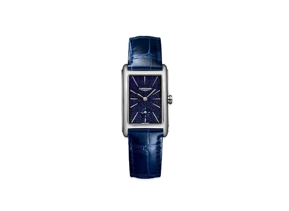 Longines Dolcevita 23.30 x 37.00 mm "Blue/Stainless Steel/Blue" L5.512.4.93.2
