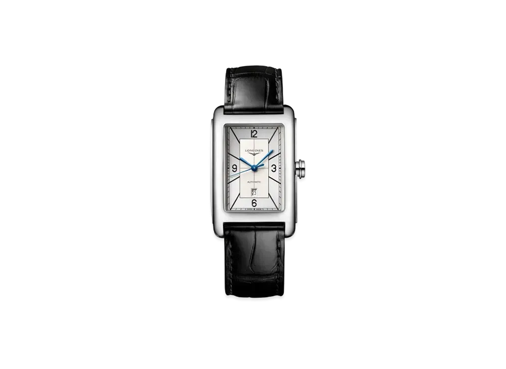 Longines Dolcevita 27.70 x 43.80 mm "Silver/Stainless Steel/Black" L5.757.4.73.0