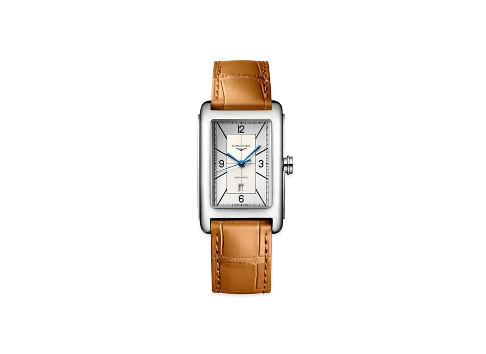 Longines Dolcevita 27.70 x 43.80 mm "Silver/Stainless Steel/Beige" L5.757.4.73.3