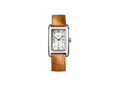 Longines Dolcevita 27.70 x 43.80 mm "Silver/Stainless Steel/Beige" L5.757.4.73.3