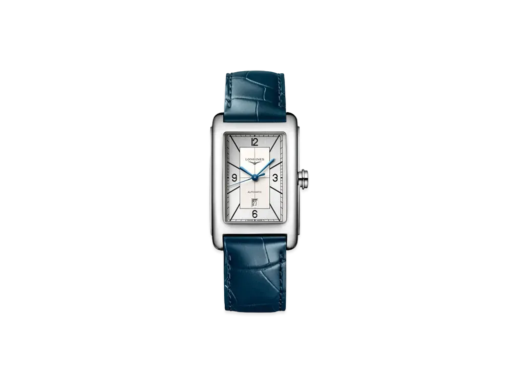 Longines Dolcevita 27.70 x 43.80 mm "Silver/Stainless Steel/Blue" L5.757.4.73.9