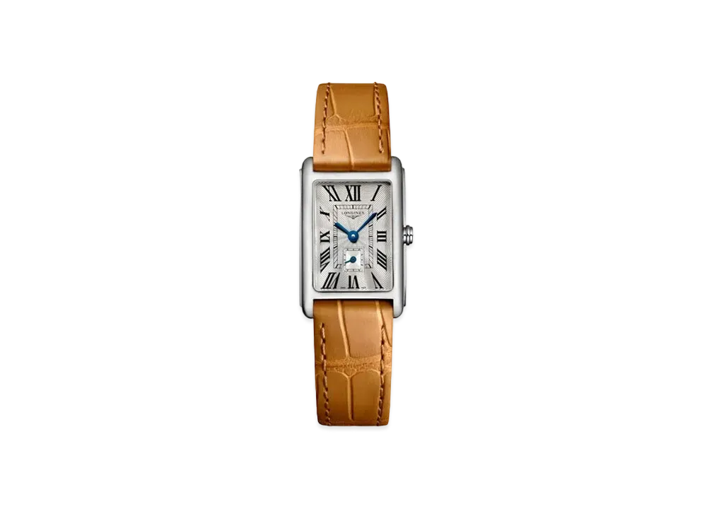 Longines Dolcevita 20.80 x 32.00 mm "Silver Franke/Stainless Steel/Beige" L5.255.4.71.4