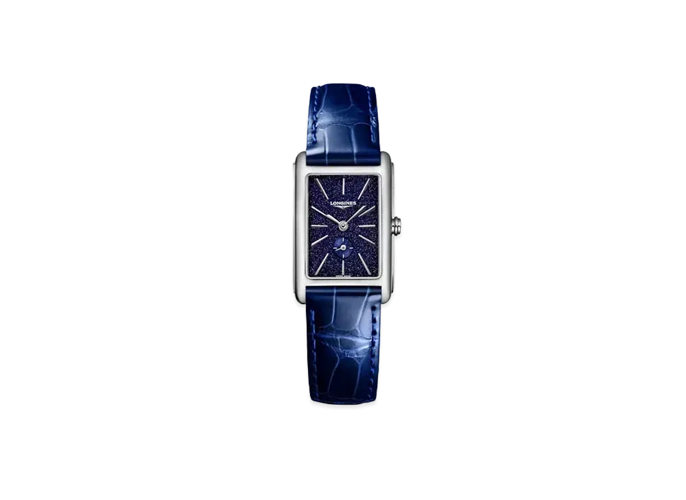 Longines Dolcevita 20.80 x 32.00 mm "Blue/Stainless Steel/Blue" L5.255.4.93.2