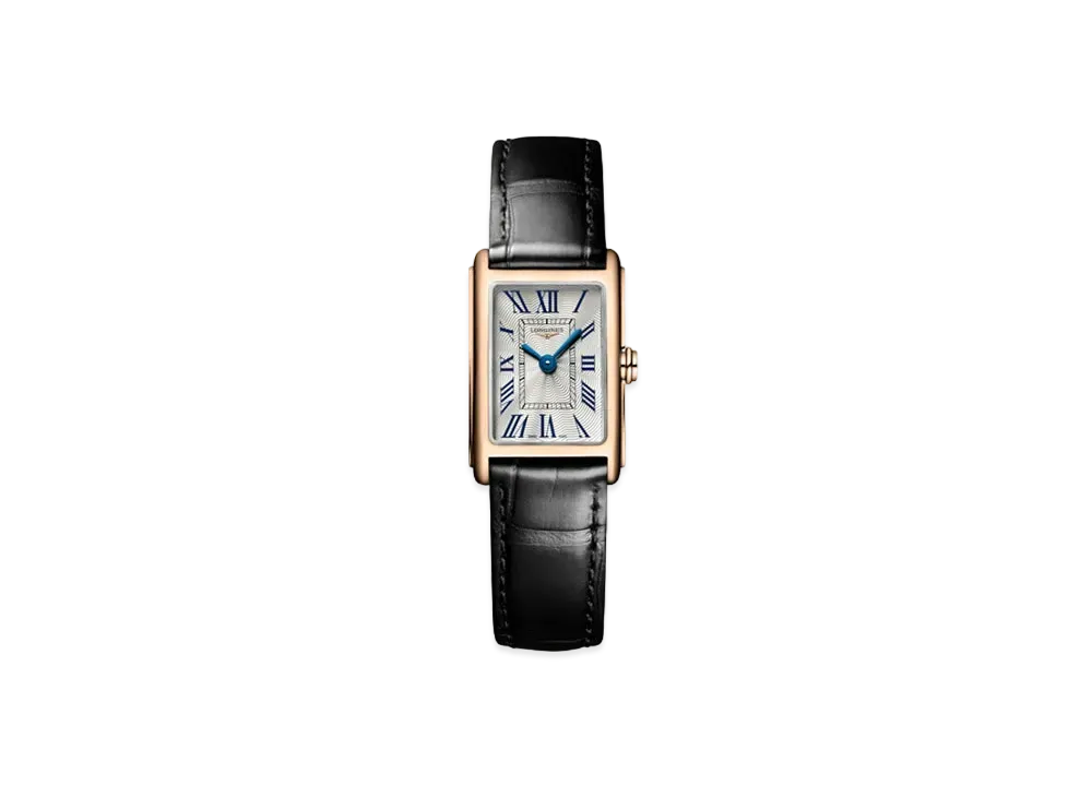 Longines Dolcevita 17.70 x 27.00 mm "Silver Franke/Pink Gold/Black" L5.258.8.71.0