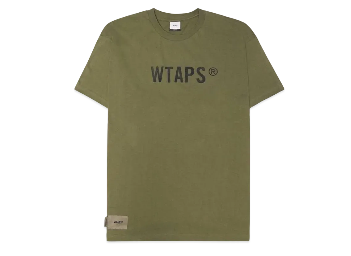 Wtaps Sign / SS / Cotton "Olive Drab"