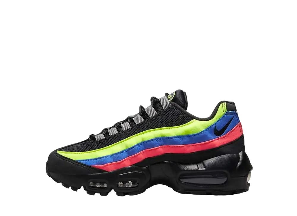 Nike GS Air Max 95 "Black/Volt/Blue Crystal"