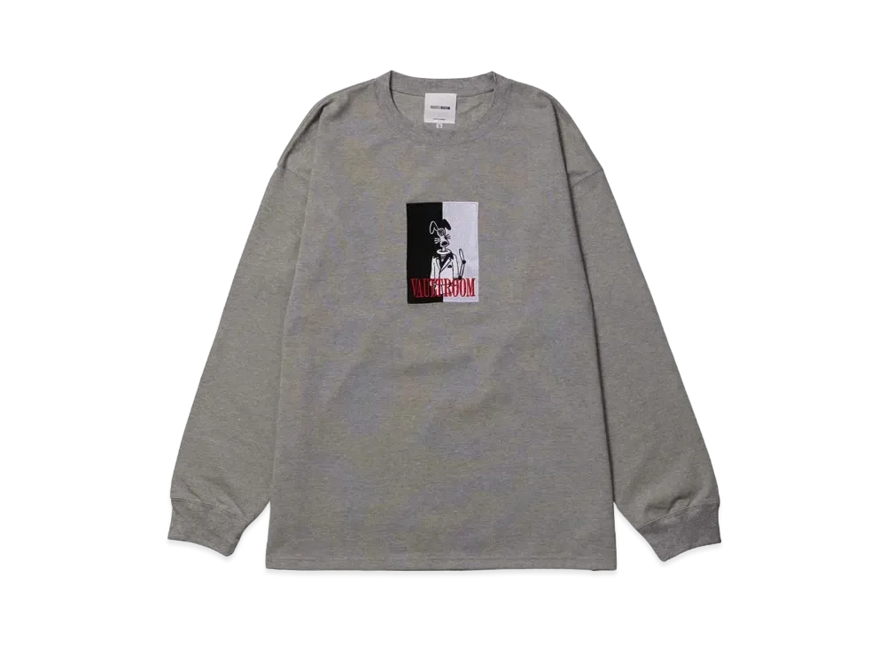 VAULTROOM Gang Keydog Big L/S Tee "Gray"