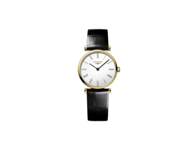 Longines La Grande Classique de Longines 24.00mm "White/Yellow/Black" L4.209.2.11.2