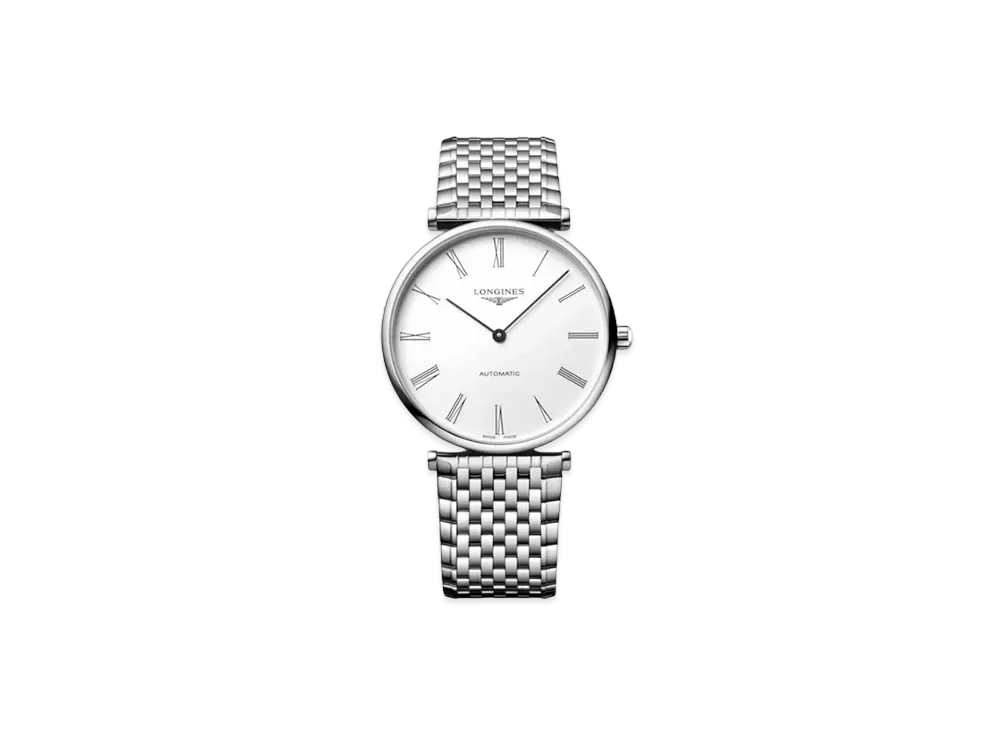 Longines La Grande Classique de Longines 38.00mm "White/Stainless Steel" L4.918.4.11.6