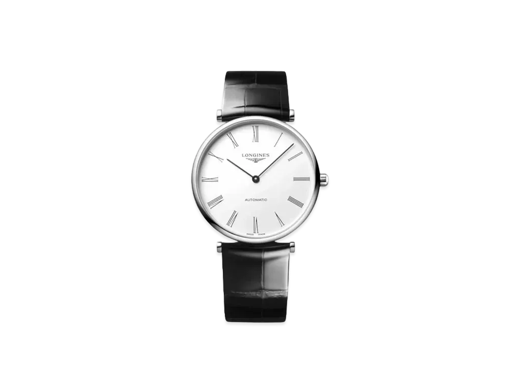 Longines La Grande Classique de Longines 38.00mm "White/Stainless Steel/Black" L4.918.4.11.2