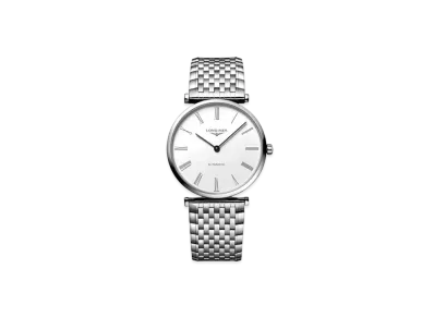 Longines La Grande Classique de Longines 36.00mm "White/Stainless Steel" L4.908.4.11.6