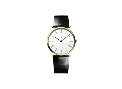 Longines La Grande Classique de Longines 36.00mm "White/Yellow/Black" L4.755.2.11.2