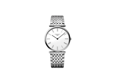 Longines La Grande Classique de Longines 36.00mm "White/Stainless Steel" L4.755.4.11.6