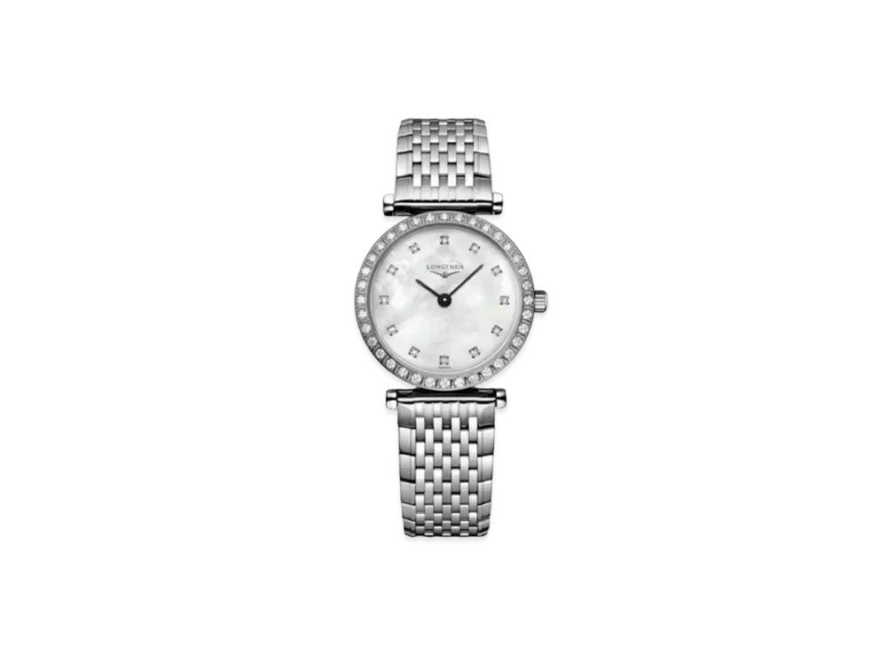 Longines La Grande Classique de Longines 24.00mm "White Mother-of-Pearl/Stainless Steel" L4.341.0.80.6