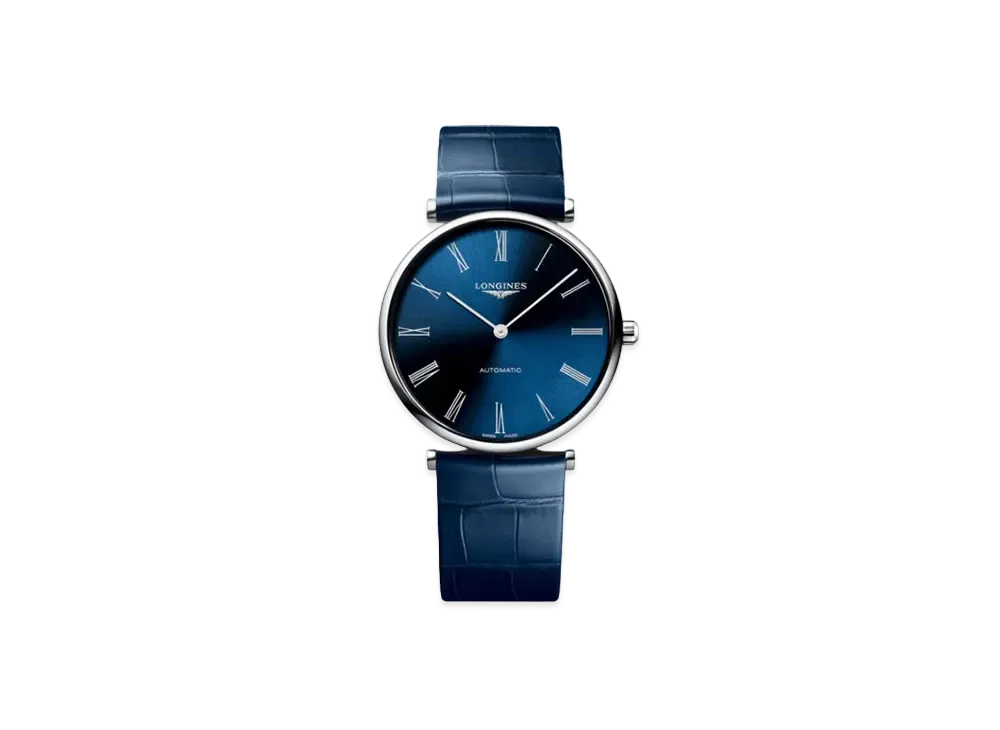 Longines La Grande Classique de Longines 38.00mm "Blue Sun Ray/Stainless Steel/Blue" L4.918.4.94.2