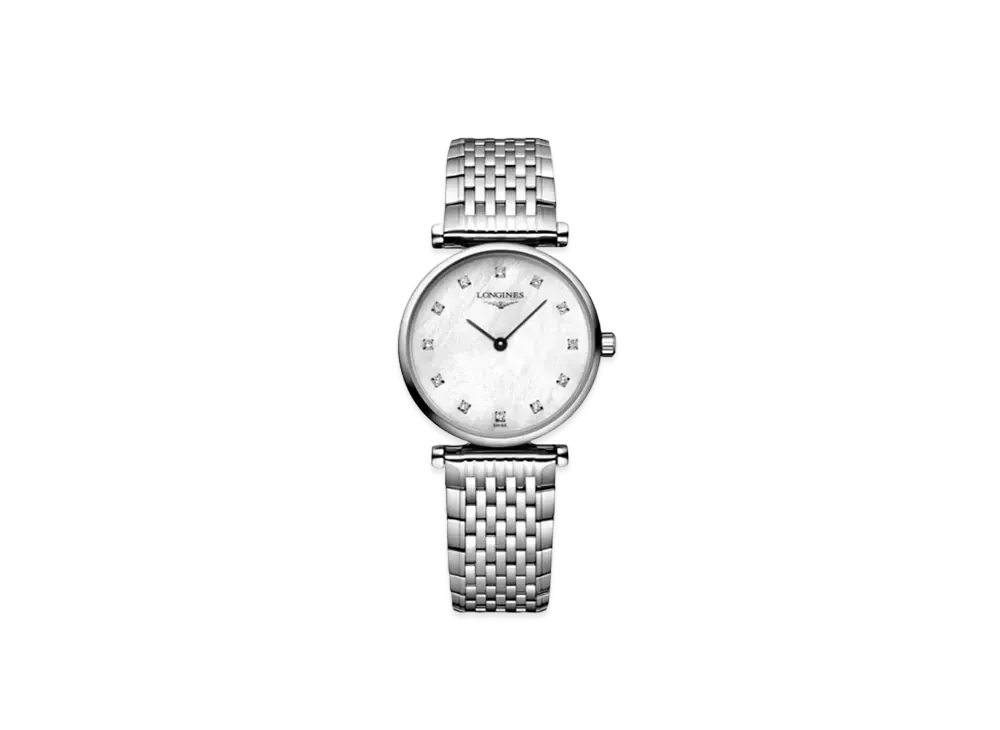 Longines La Grande Classique de Longines 24.00mm "White Mother-of-Pearl/Stainless Steel" L4.209.4.87.6