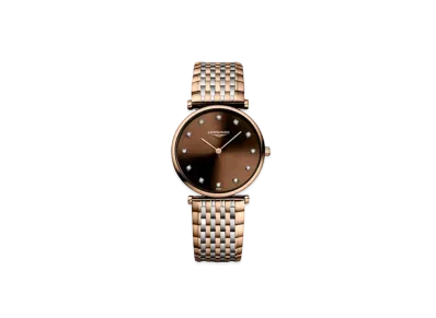 Longines La Grande Classique de Longines 29.00mm "Sun Ray Brown/Red/Stainless Steel" L4.512.1.67.7