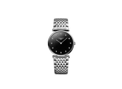 Longines La Grande Classique de Longines 29.00mm "Black Lacquer Polish/Stainless Steel" L4.512.4.58.6