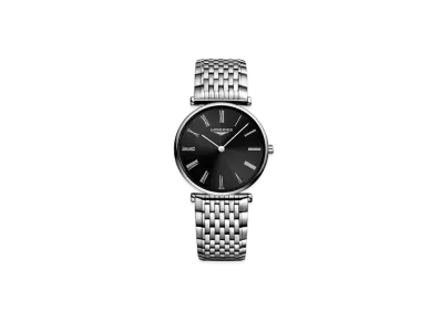 Longines La Grande Classique de Longines 29.00mm "Black Sun Ray/Stainless Steel" L4.512.4.51.6