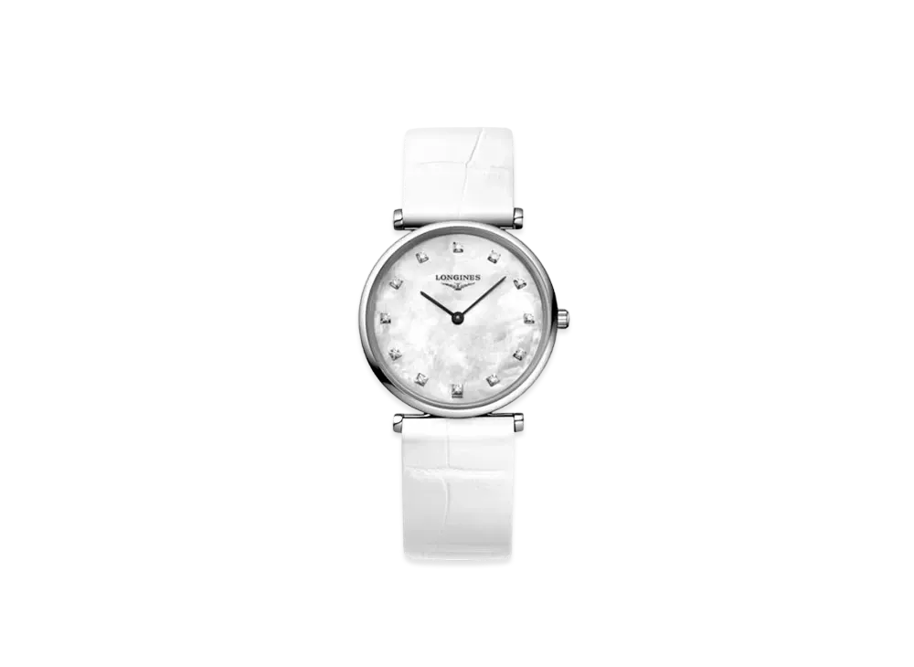 Longines La Grande Classique de Longines 29.00mm "White Mother-of-Pearl/Stainless Steel/White" L4.512.4.87.0