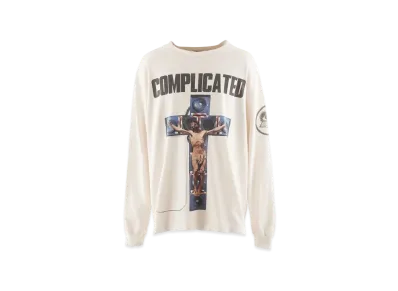 SAINT Mxxxxxx x Kosuke Kawamura KK_LS Tee/Complicated "White"