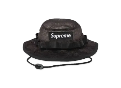 Supreme Mesh Cordura Boonie "Black"