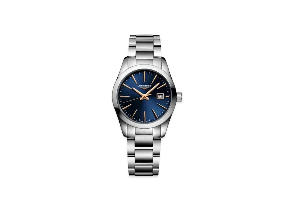 Longines Conquest Classic 29.50mm "Blue/Stainless Steel" L2.286.4.92.6