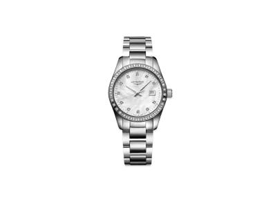 Longines Conquest Classic 29.50mm "White Mother-of-Pearl/Stainless Steel" L2.286.0.87.6