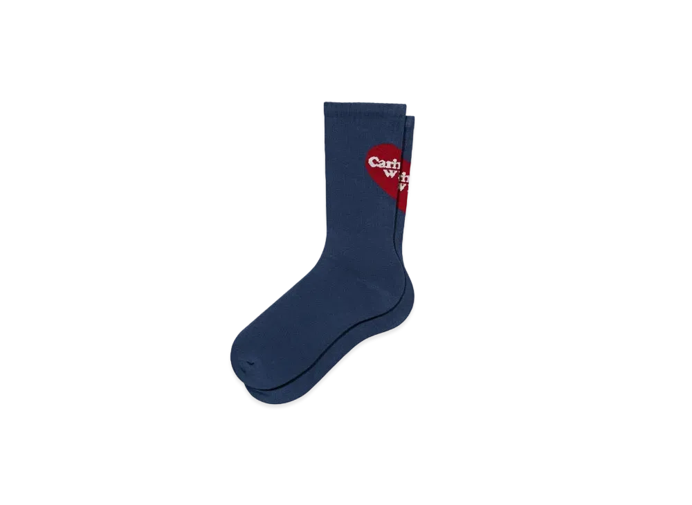 Carhartt Heart Socks "Blue"