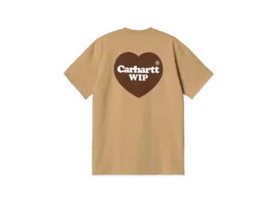 Carhartt S/S Double Heart T-Shirt "Dusty H Brown"