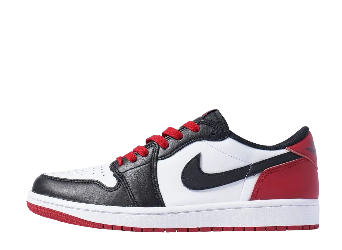 Nike Air Jordan 1 Retro Low OG "Black Toe"