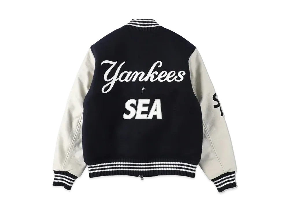 WIND AND SEA x MLB Versity Jacket "Yankees"
