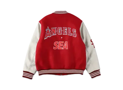 WIND AND SEA x MLB Versity Jacket "Angels"
