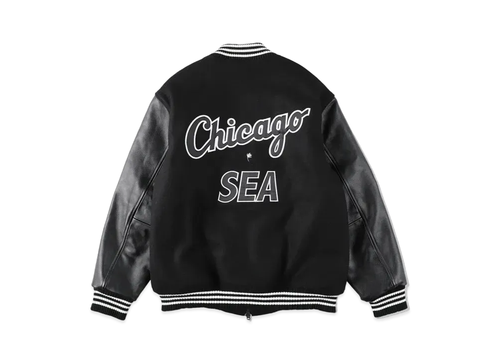 WIND AND SEA x MLB Versity Jacket "Whitesox"