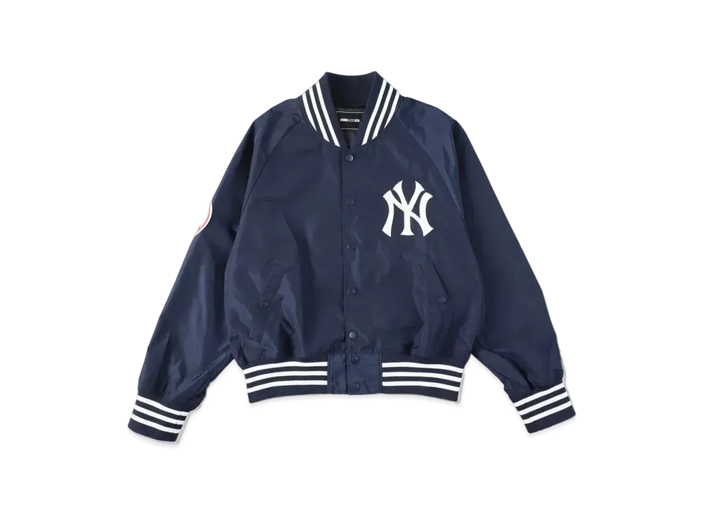WIND AND SEA x MLB Satin Blouson "Yankees"