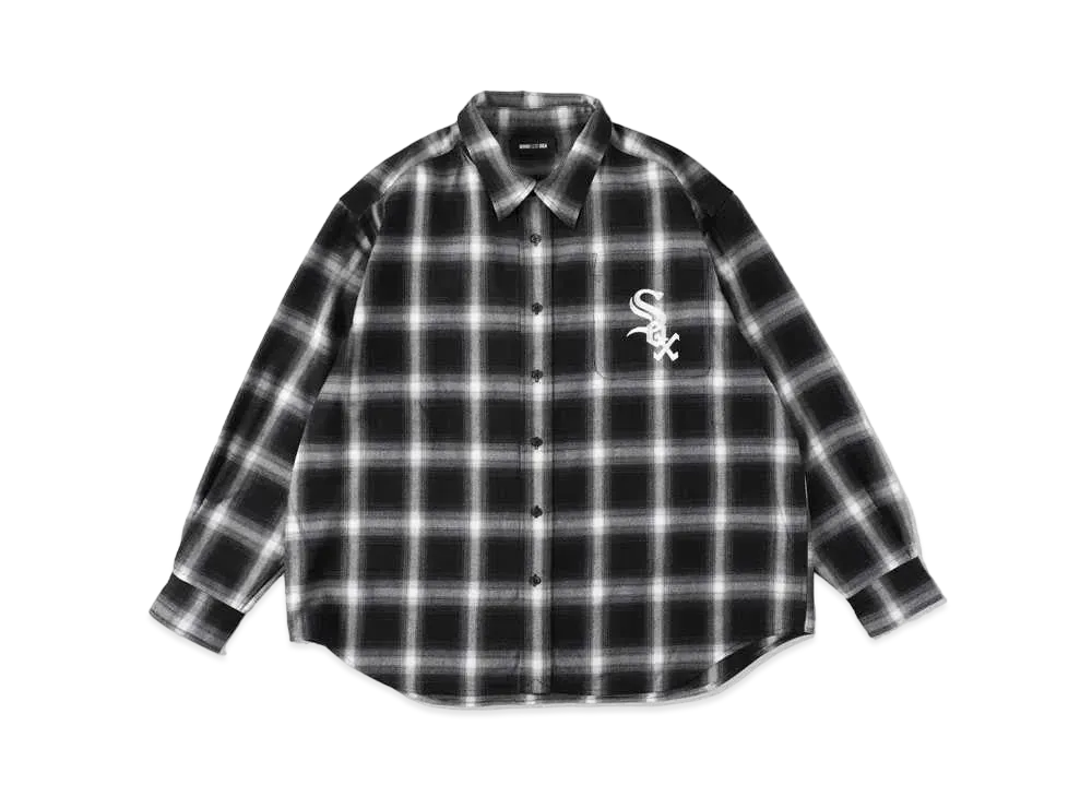WIND AND SEA x MLB Check Shirt "Whitesox"