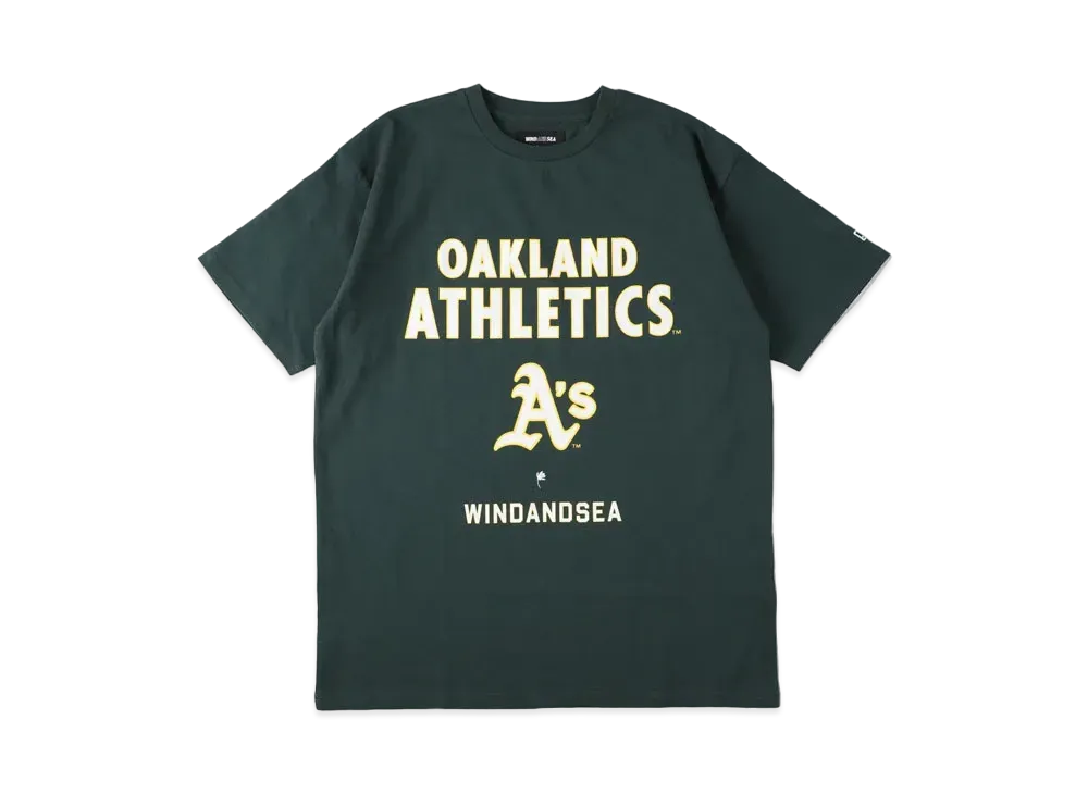 WIND AND SEA x MLB Padres Logo Tee "Athletics"