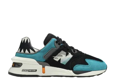 Shoe Palace × New Balance 997S "Great White" (Teal Toe)