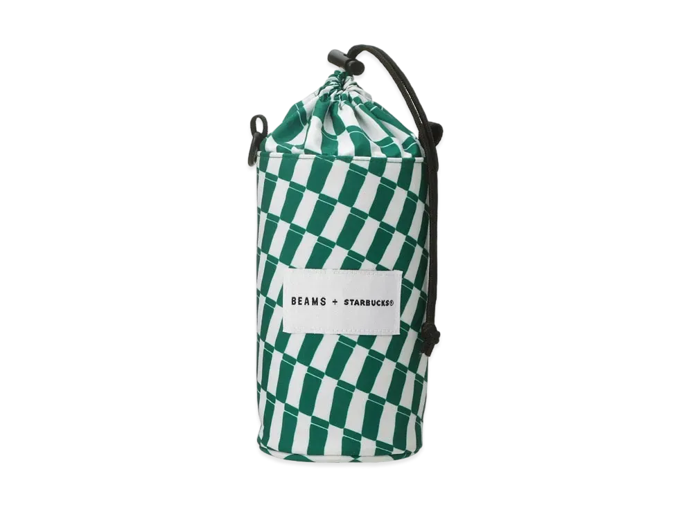 BEAMS x STARBUCKS Bottle Holder "Checker"