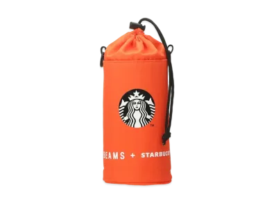 BEAMS x STARBUCKS Bottle Holder "Orange"
