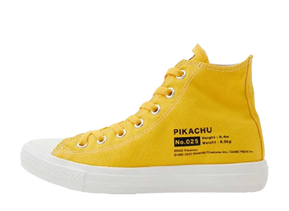 ポケモン × コンバース オールスター ライト ハイ "ピカチュウ"