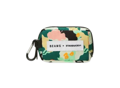 BEAMS x STARBUCKS Mini Pouch "Coffee Tree"