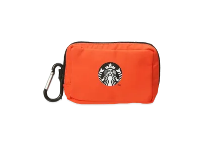 BEAMS x STARBUCKS Mini Pouch "Orange"
