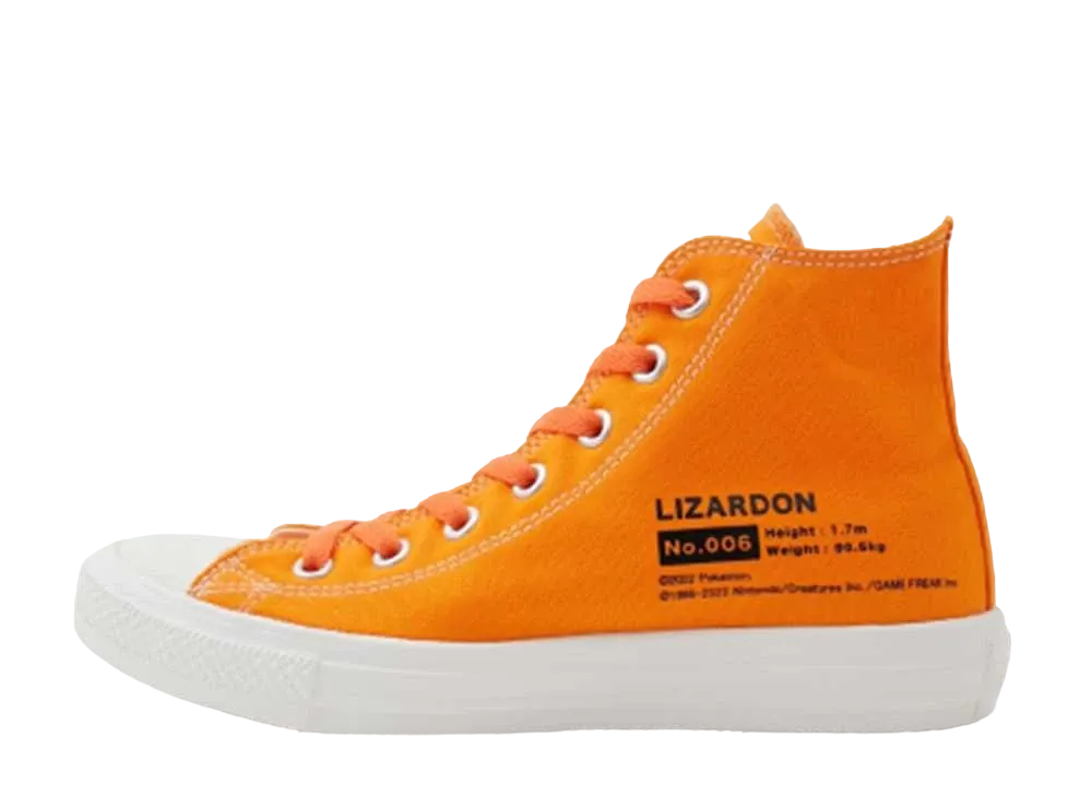 ポケモン × コンバース オールスター ライト ハイ "リザードン"