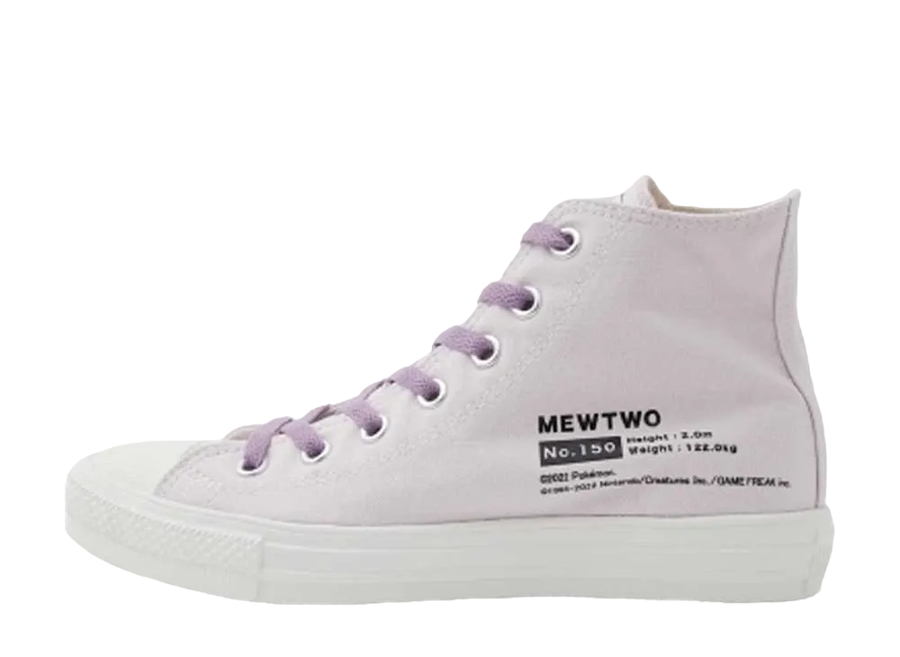 Pokemon × Converse All Star Light Hi "Mewtwo"